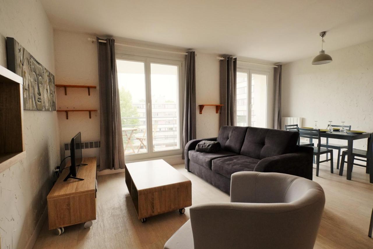 70 M2 Avec Balcons Et Parking Apartment Lille Luaran gambar