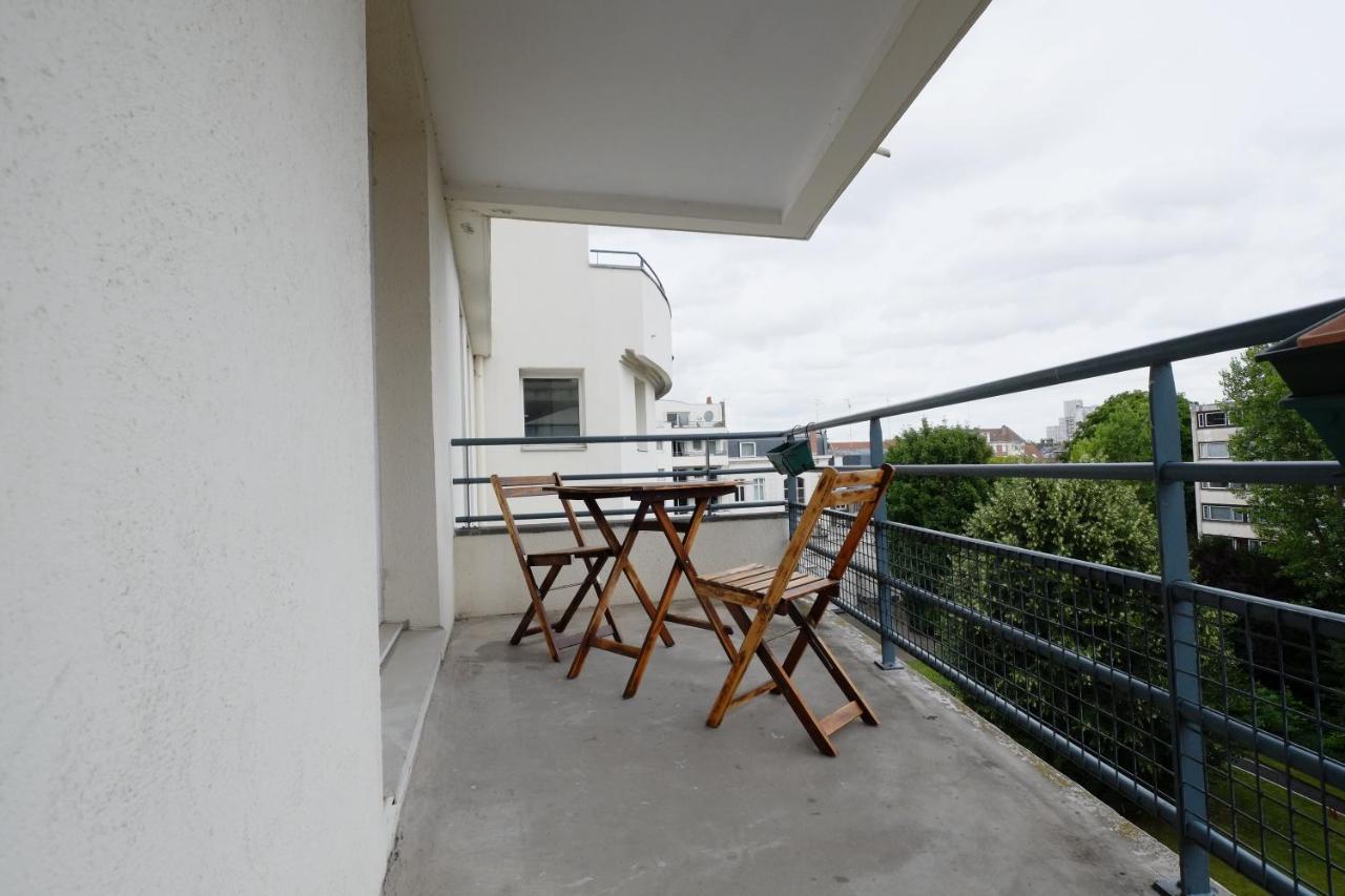70 M2 Avec Balcons Et Parking Apartment Lille Luaran gambar